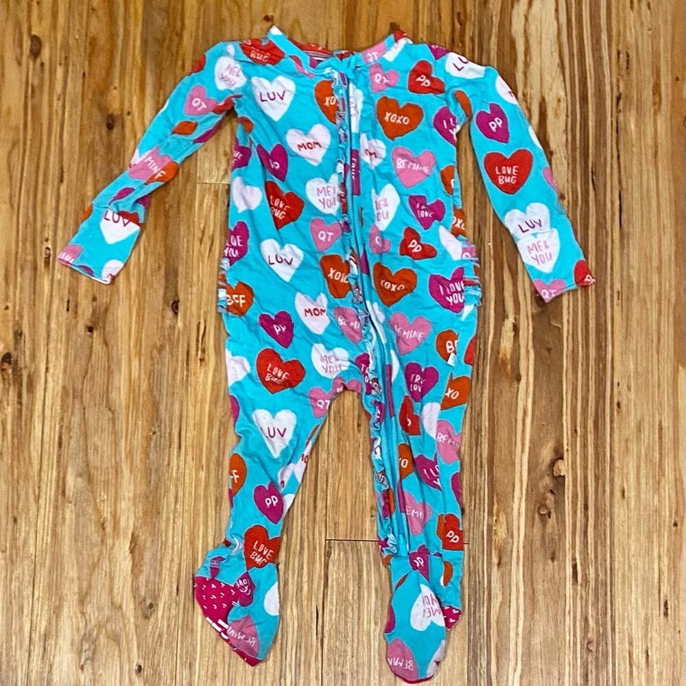 Posh Peanut Valentines Pajamas